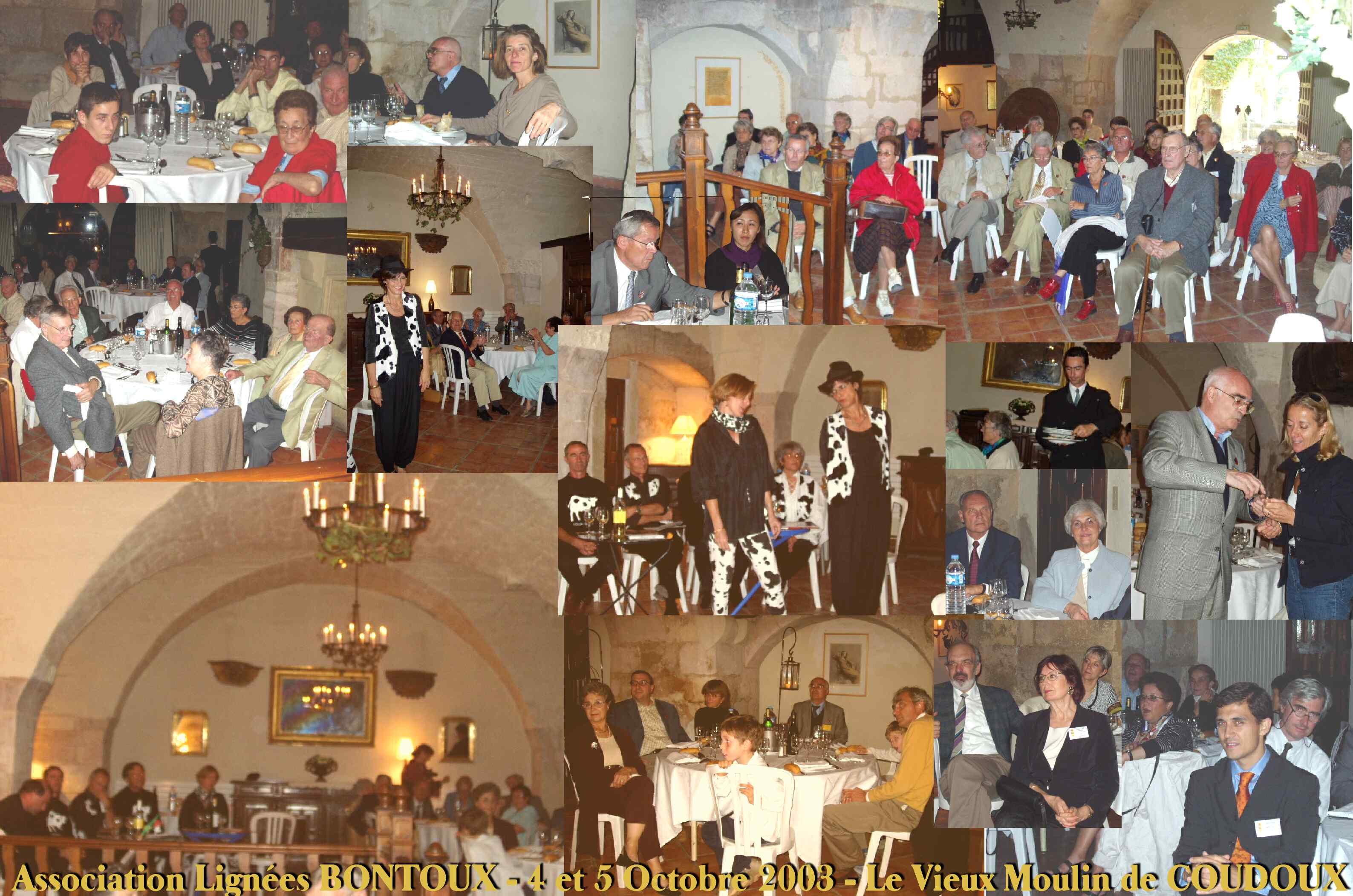 La soirée au Moulin de Coudoux (chez Isabelle et Patrick)